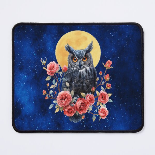 Item preview, Moonlit Wisdom: The Enchanted Owl designed and sold by MysticOzzy.