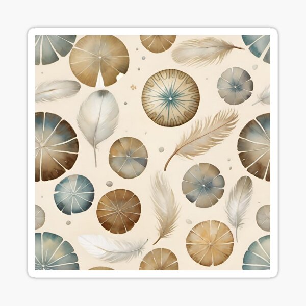 Item preview, Sand Dollar Serenity designed and sold by Meowgical Whimspirations.