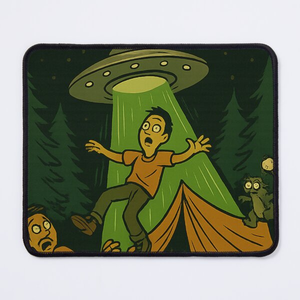 Item preview, Camp Chaos – Close Encounter of the Camping Kind designed and sold by Camp Chaos by Wharf Wreckers.
