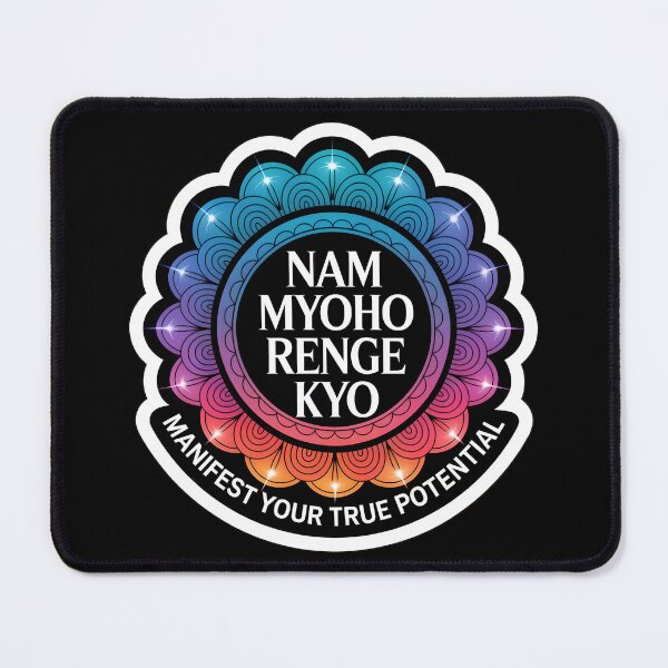 Item preview, Manifest Your Potential Buddhist Mantra Art designed and sold by WatchesAndMore.