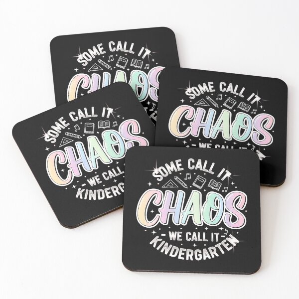 Item preview, Some Call It Chaos We Call It Kindergarten, Teacher, Preschool designed and sold by Teetreasure2.