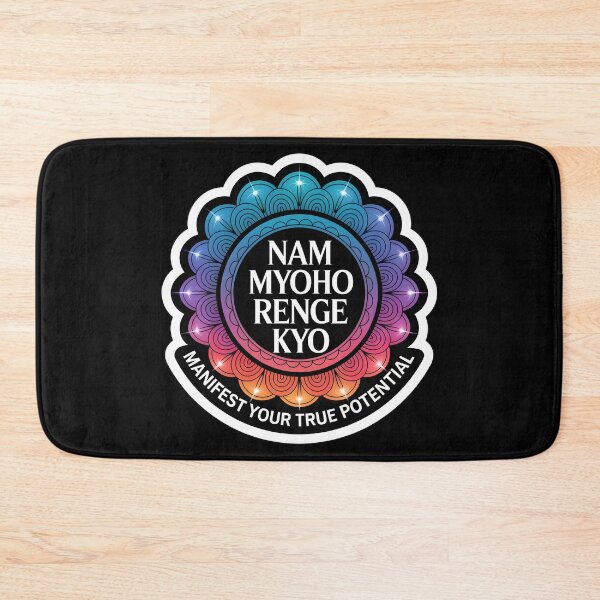 Item preview, Manifest Your Potential Buddhist Mantra Art designed and sold by WatchesAndMore.