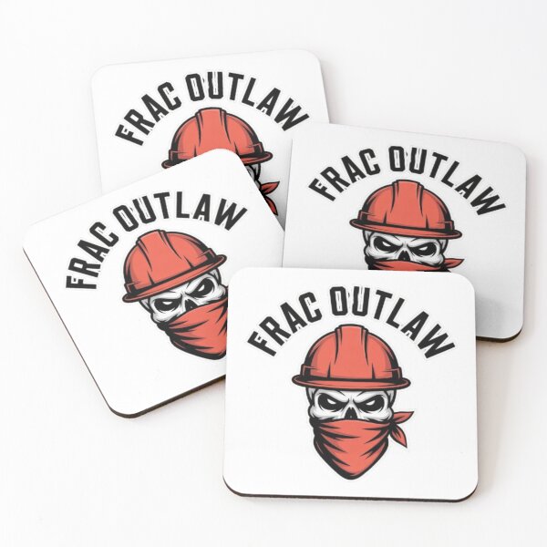 Item preview, Frac Outlaw | Oilfield Skull Worker Design | Hard Hat Bandana Roughneck Art for Energy Workers designed and sold by dortmond.
