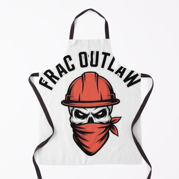 Item preview, Frac Outlaw | Oilfield Skull Worker Design | Hard Hat Bandana Roughneck Art for Energy Workers designed and sold by dortmond.