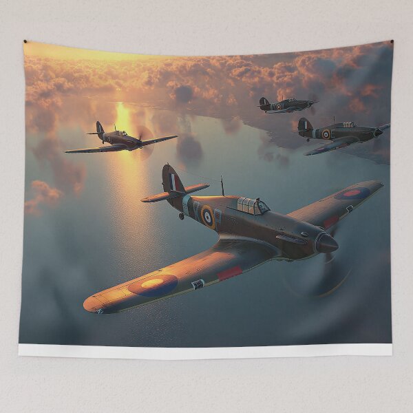 Item preview, WWII Hurricanes Flying into History designed and sold by Skyframe Aviation.