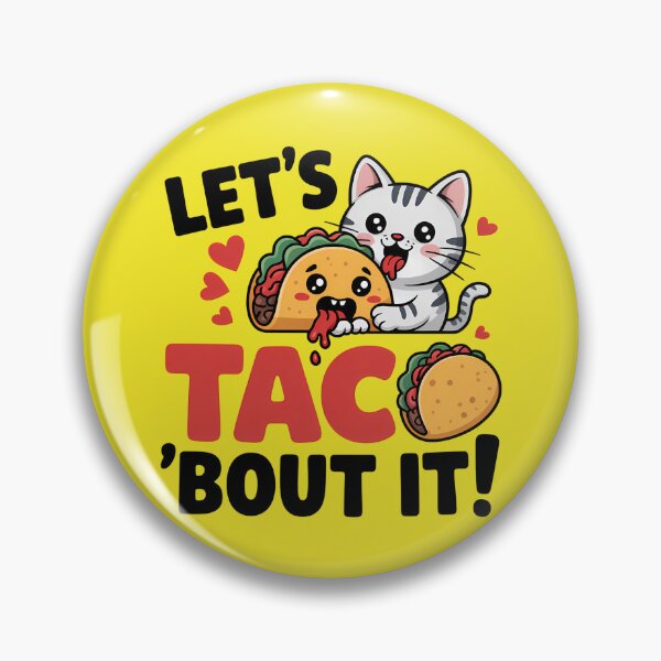 Item preview,  Let’s Taco ’Bout It, Funny Cat Taco designed and sold by EasyTees4u.