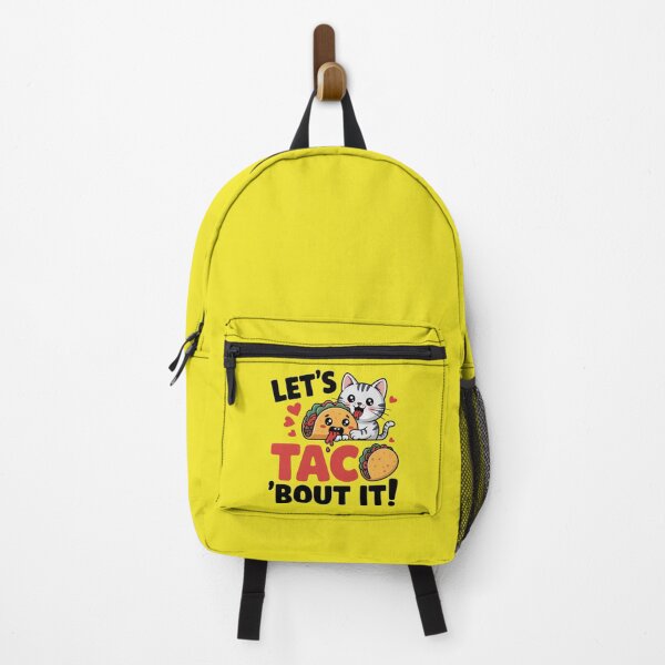 Item preview, Let’s Taco ’Bout It, Funny Cat Taco designed and sold by EasyTees4u.