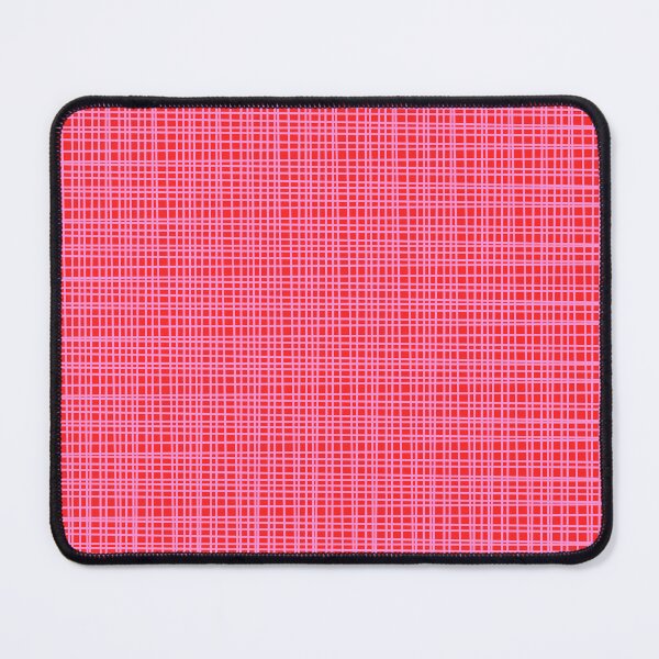 Item preview, Preppy Pink and Red Minimalist Fine Weave Woven Pattern designed and sold by kierkegaard.