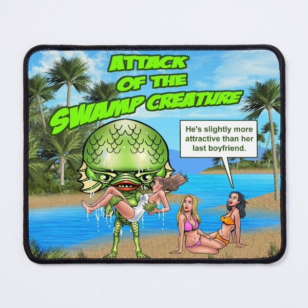 Item preview, Attack Of The Swamp Creature designed and sold by 3-Beans-Art.
