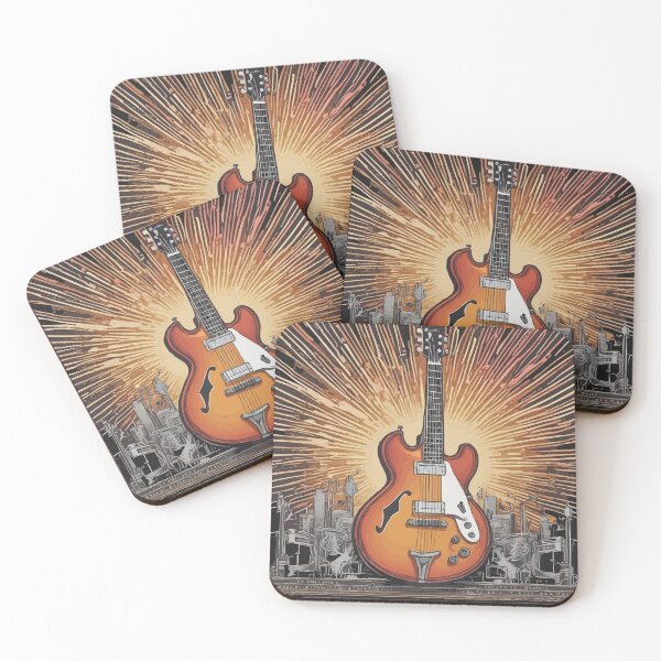 Item preview, Funny D’Angelico Guitar Spotlight T-Shirt – Musician Humor Tee designed and sold by Uglyandcute.