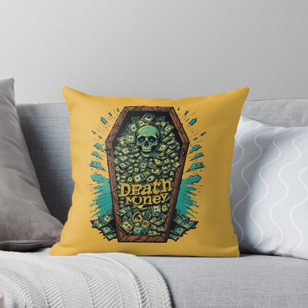 Item preview, Death Money – Skull in Coffin Filled with Cash designed and sold by Dospart.