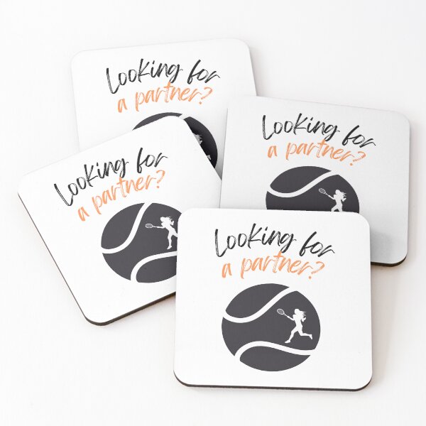 Item preview, Looking for a Partner? – Funny Tennis Design designed and sold by Yoanna-R.