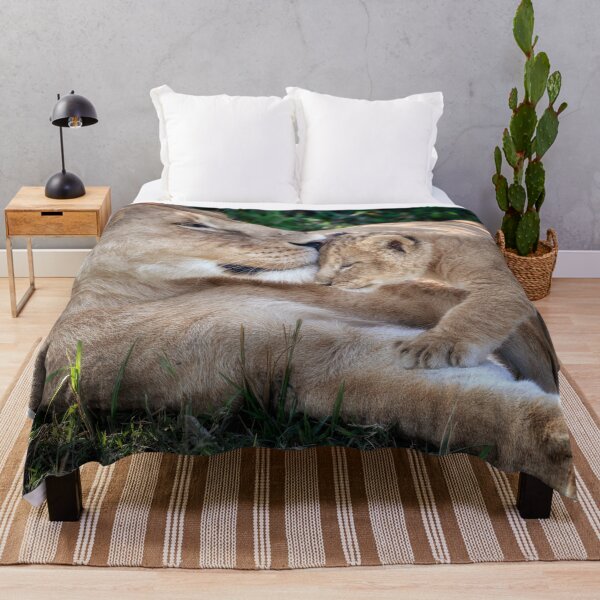 Item preview, Lion Cub and Mom 2 Masai Mara Kenya designed and sold by PhotoArt by Joan Carroll.