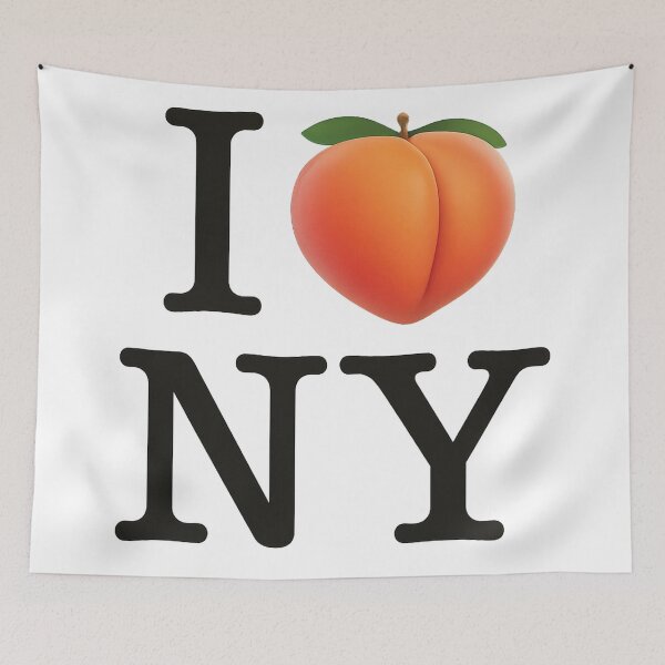 Item preview, I PEACH NY | Playful Top & Bottom Pride Statement designed and sold by IBD-HOUS.