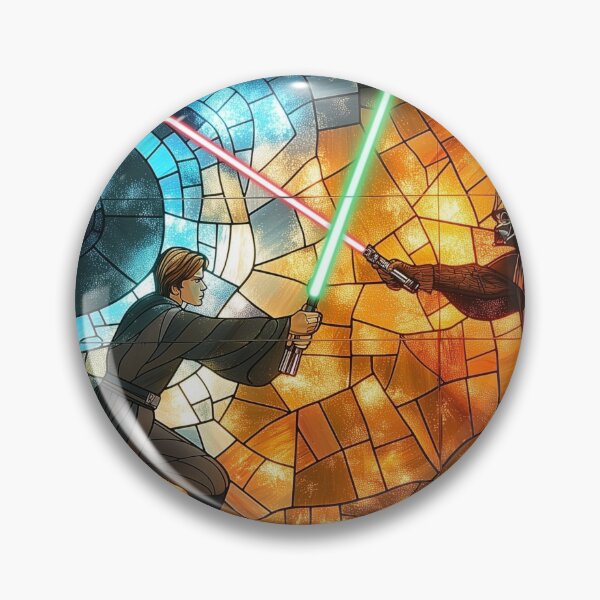 Item preview, Luke v. Darth designed and sold by Grandpa's Workshop.