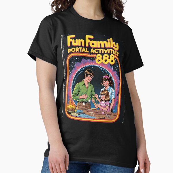 Vista previa del artículo con la obra «Portal familiar 888: actividades divertidas de ciencia ficción y magia retro», diseñado y vendido por Vintagenaut Co..