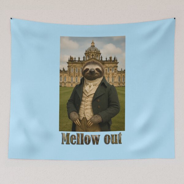 Item preview, Mellow, Regency-Period Sloth at Castle Howard designed and sold by Tridentulus.