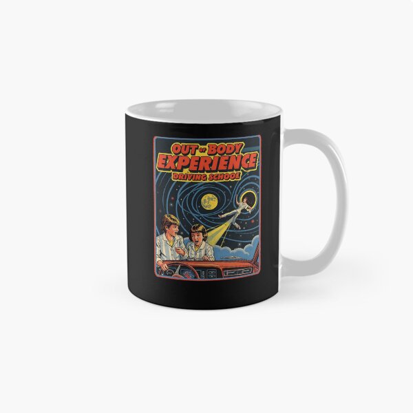 Item preview,  Out of Body Experience Driving School Retro Sci-Fi designed and sold by Vintagenaut Co..