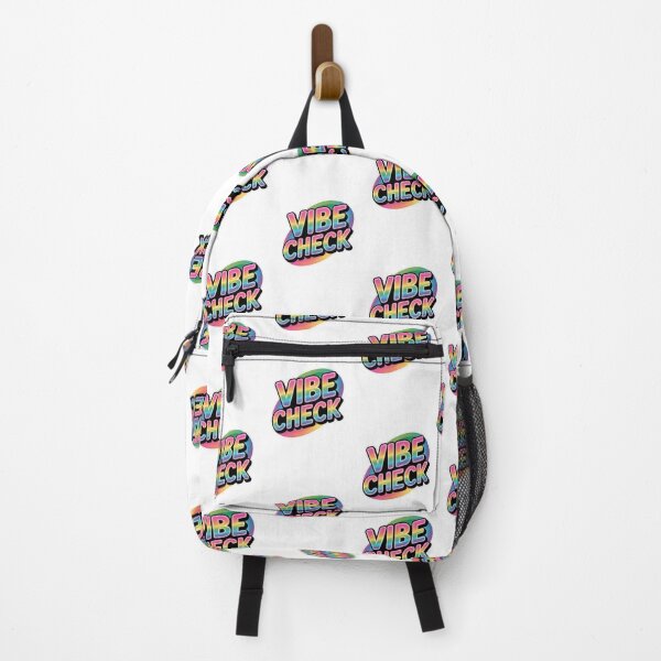 Item preview, Vibe Check – Bold Rainbow Gradient Retro Text Design designed and sold by GemBob Creations.