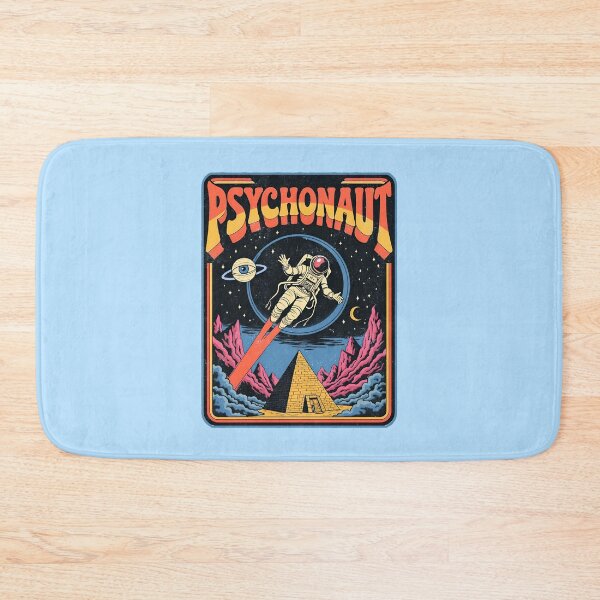 Item preview, Psychonaut Psychedelic 70s Cosmic Vintage Art designed and sold by Vintagenaut Co..