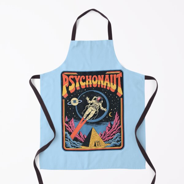 Item preview, Psychonaut Psychedelic 70s Cosmic Vintage Art designed and sold by Vintagenaut Co..