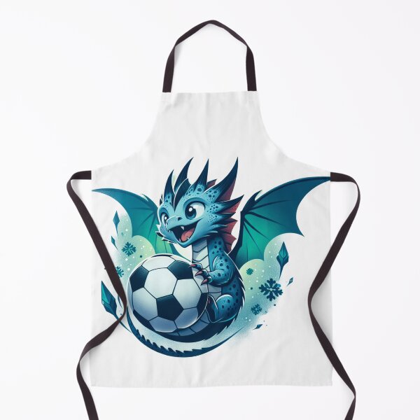 Item preview, Blue Baby Dragon playing Soccer designed and sold by Carritz.