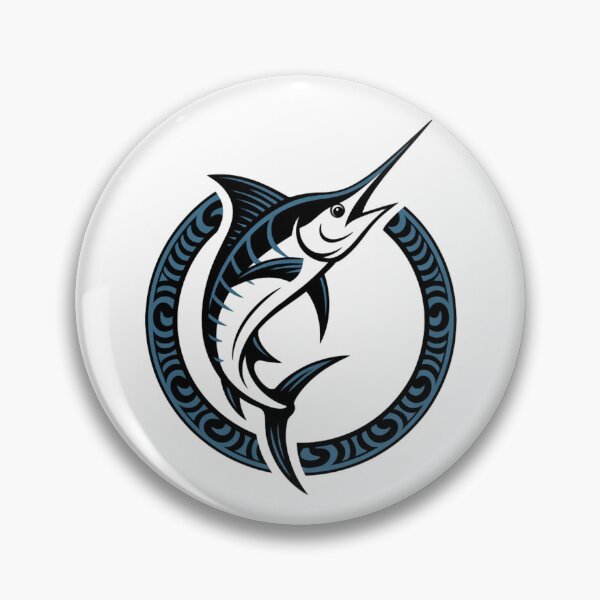 Item preview, Marlin Ocean Strike – Blue Marlin Jumping on the High Seas designed and sold by FusiTink.
