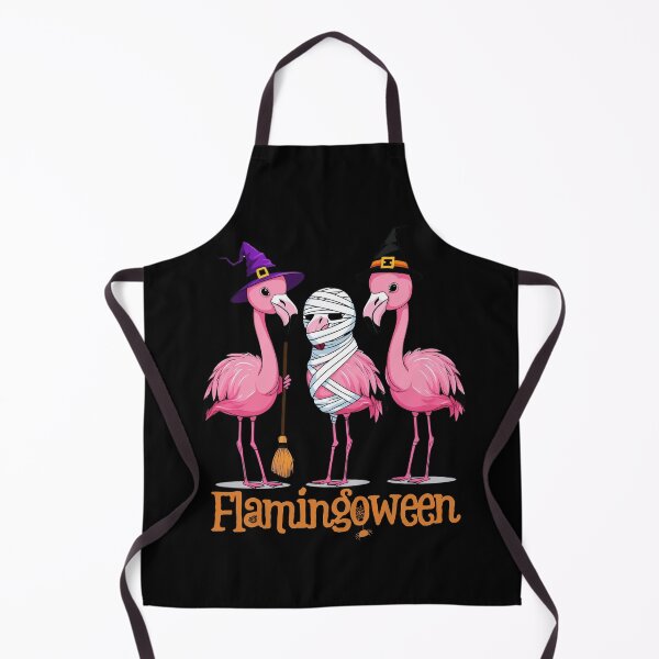 Item preview, Flamingoween Funny Halloween Flamingo Witch Costume Halloween Flamingo Witchy Outfit designed and sold by Sasikharn.