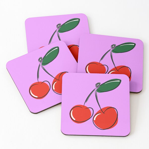 Item preview, Stylized Cherries  designed and sold by Sklines Art | Mrz Danelli.