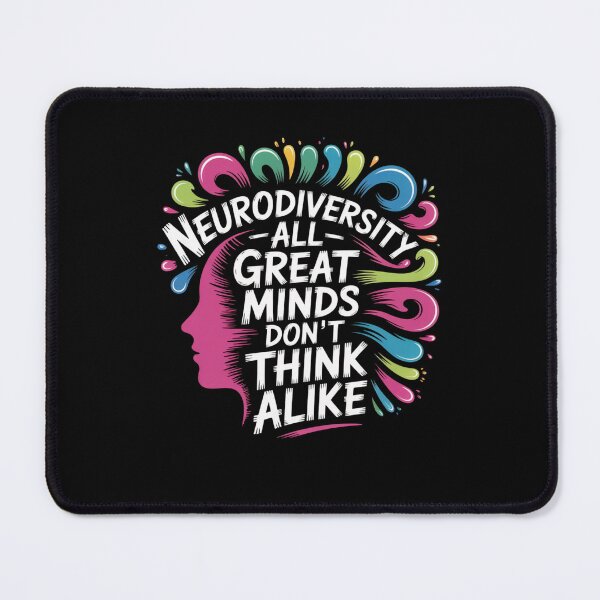 Item preview, Neurodiversity All Great Minds Dont Think Alike designed and sold by Mateusz Majcherek.