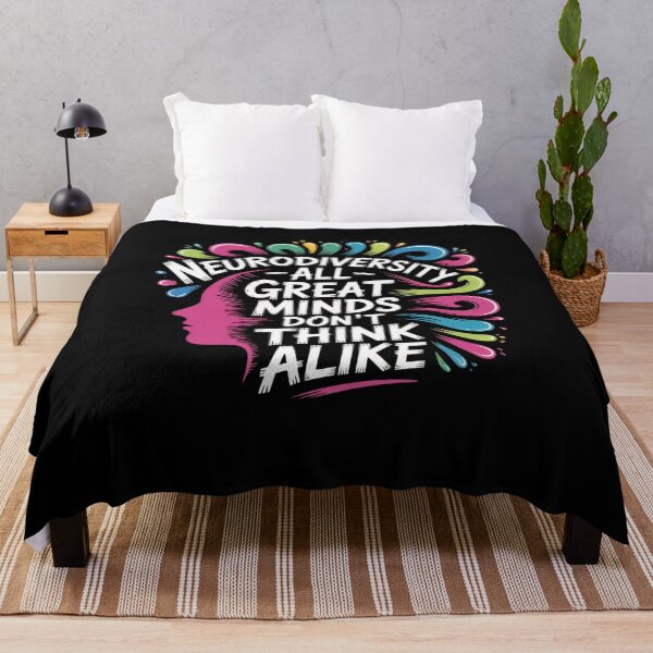 Item preview, Neurodiversity All Great Minds Dont Think Alike designed and sold by Mateusz Majcherek.