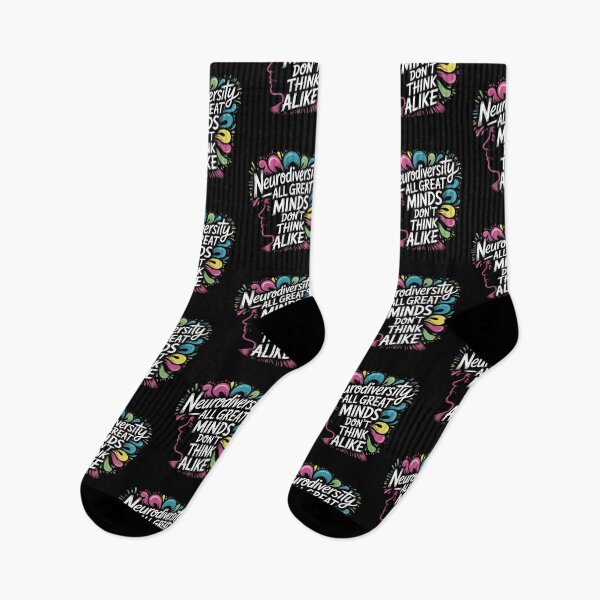 Item preview, Neurodiversity All Great Minds Dont Think Alike designed and sold by Mateusz Majcherek.