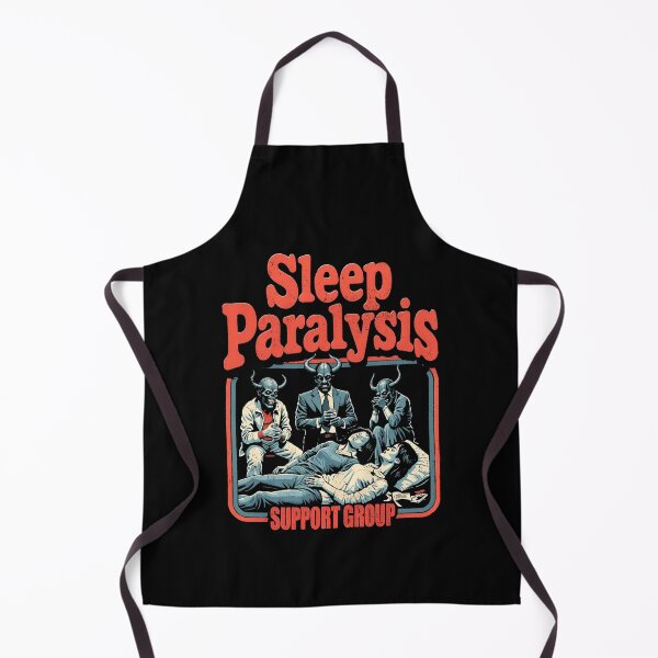 Item preview, Sleep Paralysis Support Group Funny Retro Art designed and sold by Vintagenaut Co..
