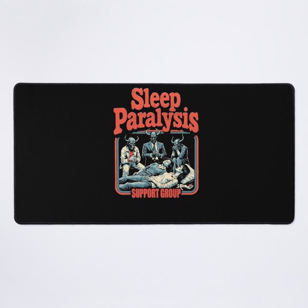 Item preview, Sleep Paralysis Support Group Funny Retro Art designed and sold by Vintagenaut Co..