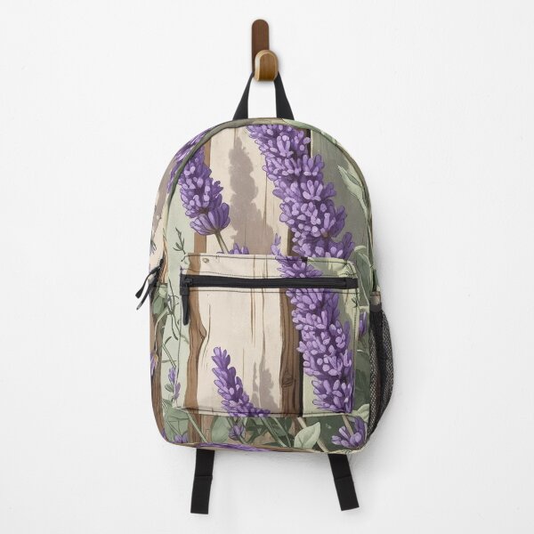Item preview, Herbal Whisper – Lavender & Thyme on the Fence designed and sold by Deezyned.