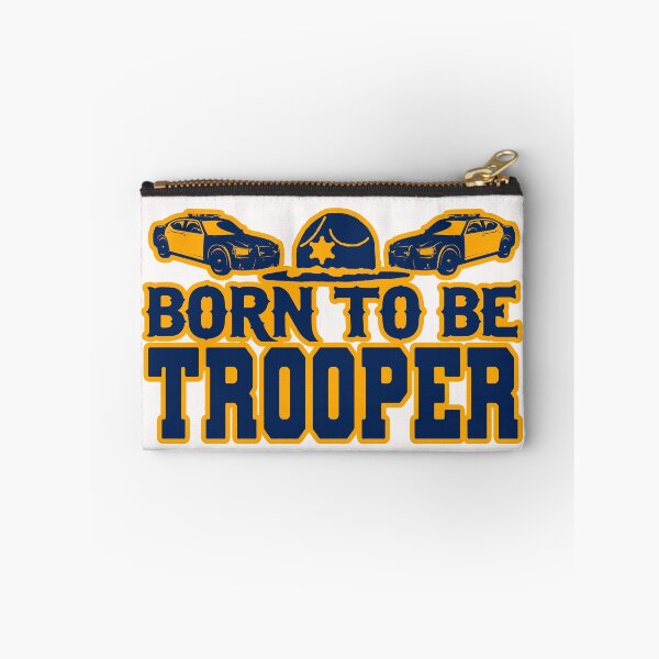 Item preview, Born To Be Trooper; Highway Patrol; USA; designed and sold by StickerApe.
