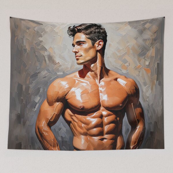 Item preview, Male Physique designed and sold by ArtFactoryAI.