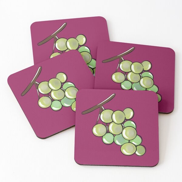 Item preview, Minimalist White Grapes  designed and sold by Sklines Art | Mrz Danelli.