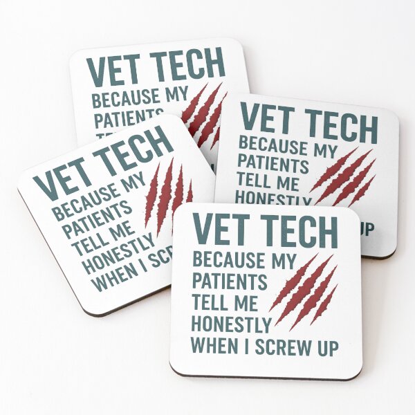 Item preview, Vet Tech - My patients tell me honestly when I screw up  designed and sold by Farbenmieze.