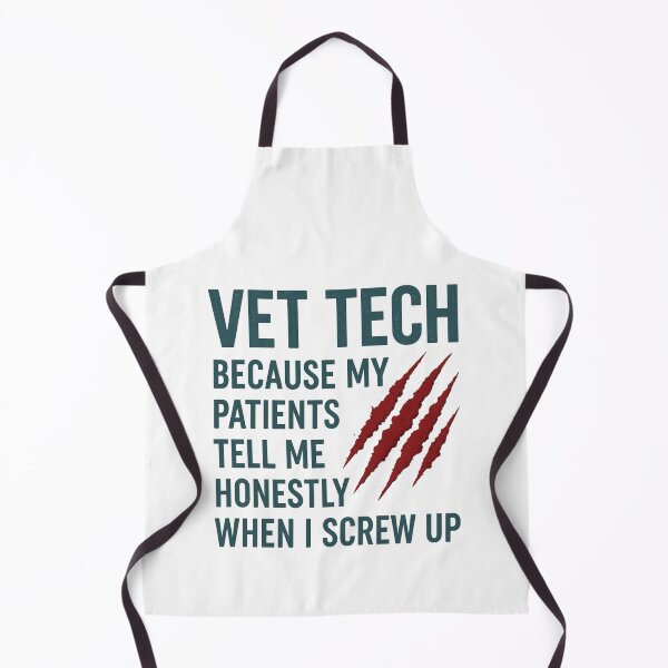 Item preview, Vet Tech - My patients tell me honestly when I screw up designed and sold by Farbenmieze.