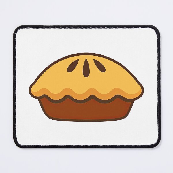 Item preview, Classic Golden Pie Illustration designed and sold by ArtfulWeave.