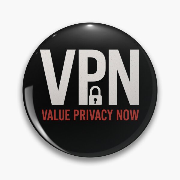 Item preview, VPN - Value Privacy Now | Minimalist Digital Privacy Design designed and sold by DandoLaTalla.