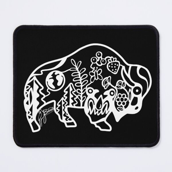 Item preview, Buffalo 7GT White Outline designed and sold by Miskobineshii.