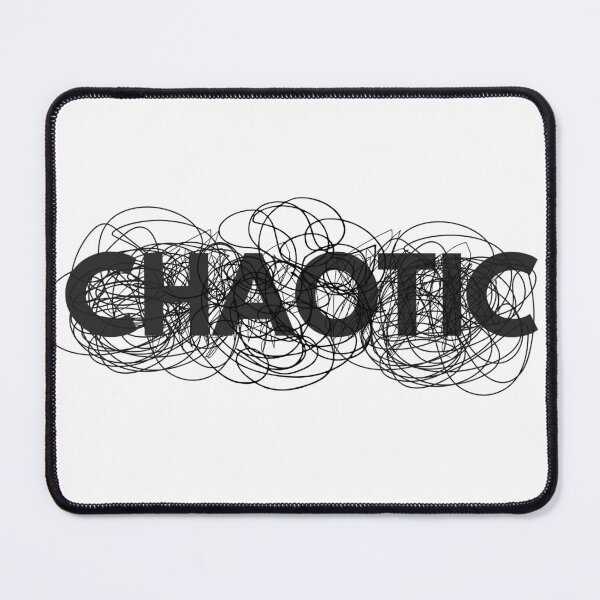 Item preview, Chaotic | Chaos | Scribbles | Black & White designed and sold by PrintEveryday.