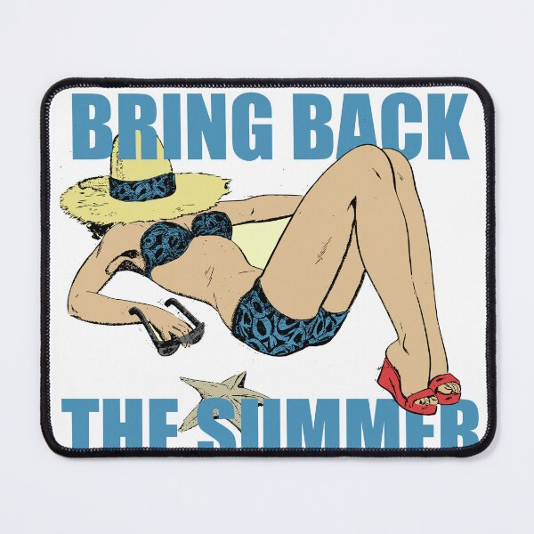 Item preview, Bring Back The Summer – Nostalgic & Bold Summer Quote designed and sold by Unfollow.
