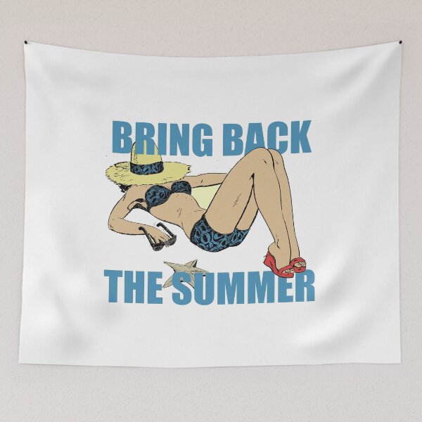 Item preview, Bring Back The Summer – Nostalgic & Bold Summer Quote designed and sold by Unfollow.