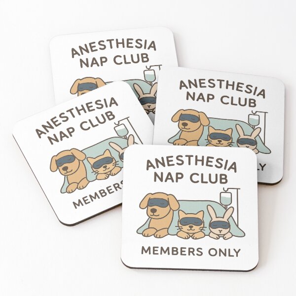 Item preview, Anesthesia nap club - members only designed and sold by Farbenmieze.