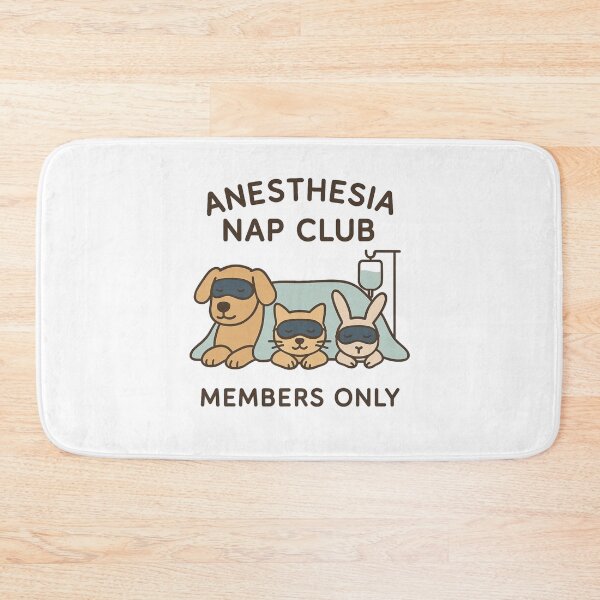 Item preview, Anesthesia nap club - members only designed and sold by Farbenmieze.