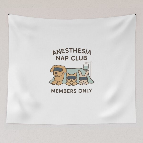 Item preview, Anesthesia nap club - members only designed and sold by Farbenmieze.