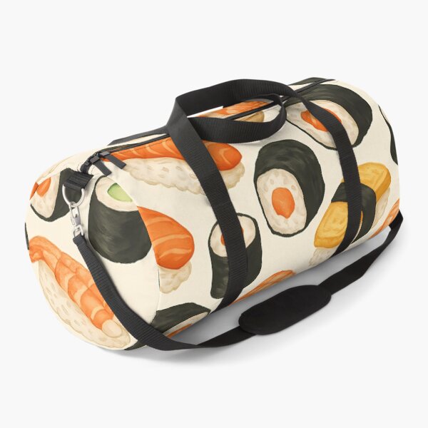 Item preview, Watercolor Sushi Pattern – Seamless Japanese Cuisine Design designed and sold by BloomOfDesign.